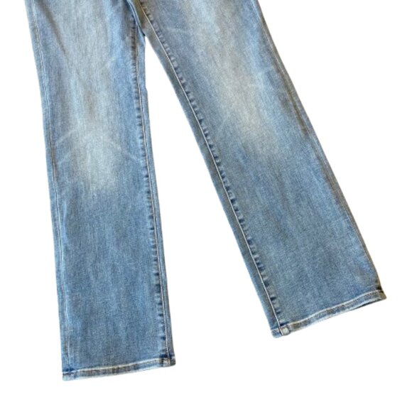 NYDJ Marilyn Straight Cuff Jeans Women's 6 PETITE Barcelona Breeze NWT - Picture 3 of 12